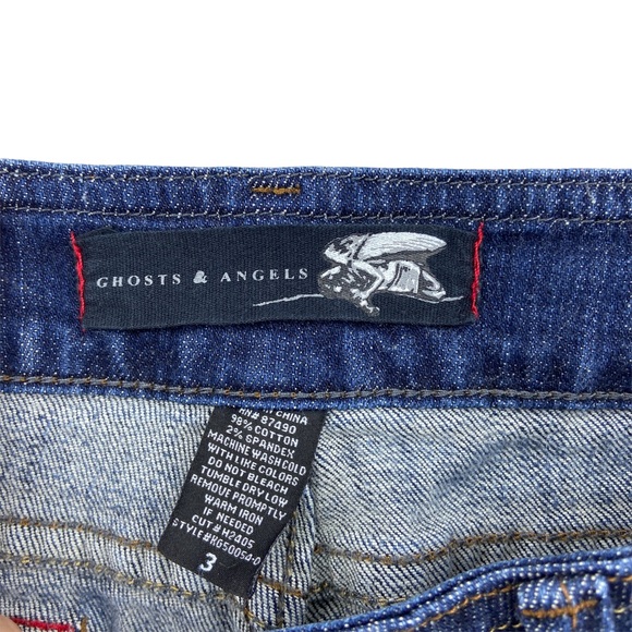 GHOSTS AND ANGELS Jeans Capri Cropped - Picture 5 of 6